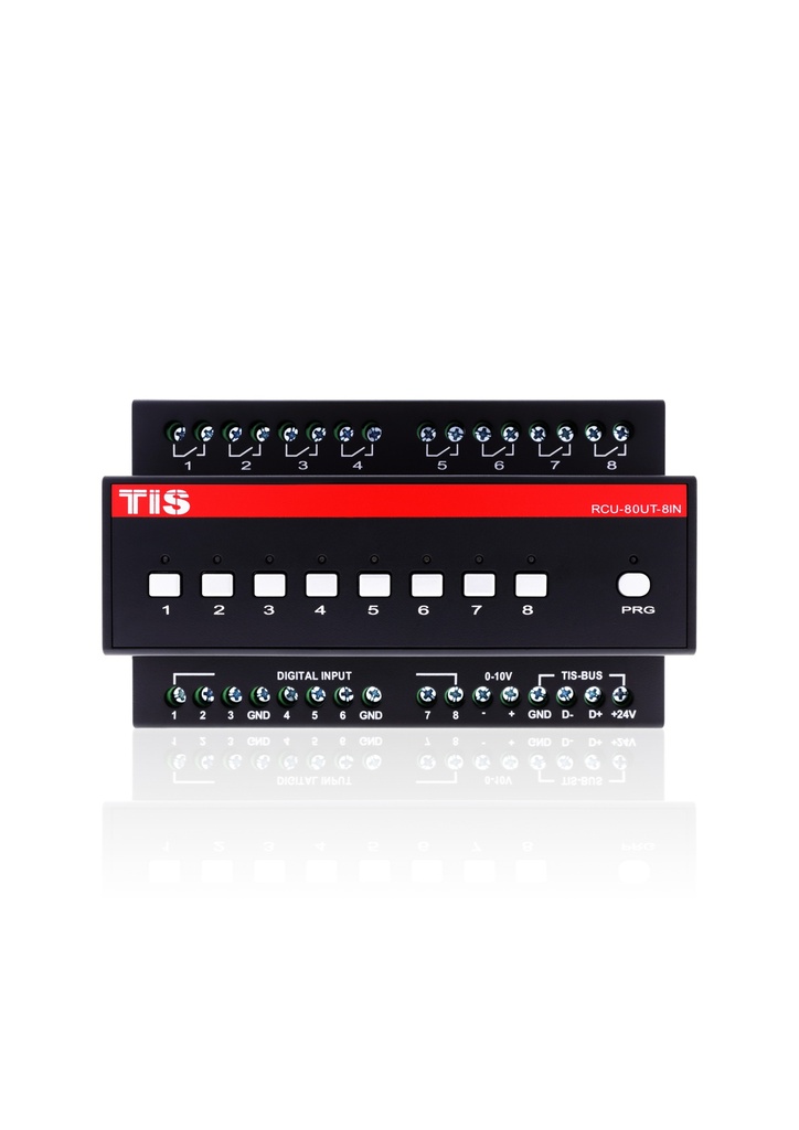 RCU-8OUT-8IN RCU 8 CH Relay Switch + 8 Digital Inputs