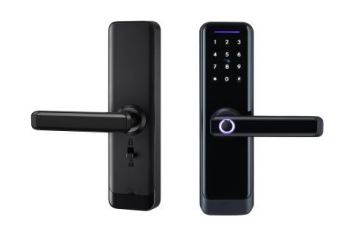 TIS-A270F-BLK TIS Smart Lock Med Smart BLE Digital Fingerprint Lock,  card