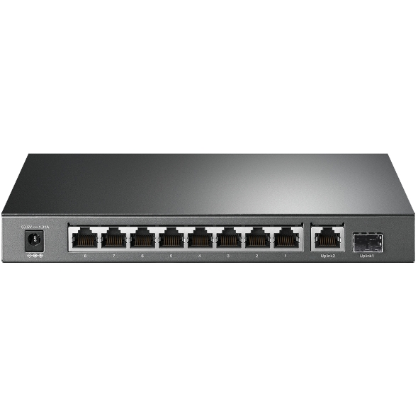 PoE 10-Port Gigabit Switch with 8-Port PoE+