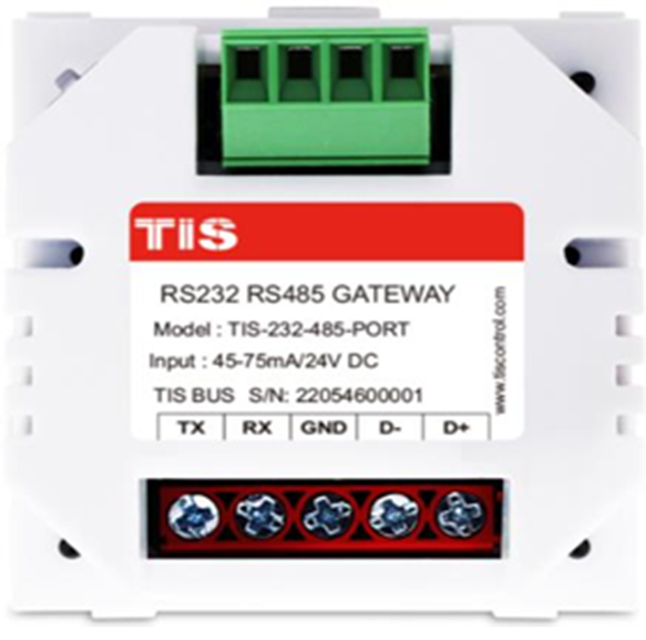 TIS-232-485-GTY TIS BUS Gateway