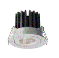 Carina 12w CR75A1 Spot Light White Adjustable 840lm