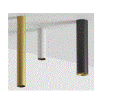 Cirque  CP35F196 8W Surface Mounting Black/ White/  Lifud Built out Non Dim on&off