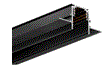 MGR2000T2 Track Magnetic Rail Trimless 2m Profile 2.0