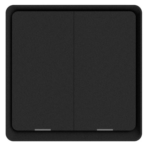 DIO-3G-SW-BEE-N Dion 3 Gang Black switch with 3relay with N neutral connection) Black