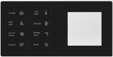 TIS-SIR-8G-2F-BLK Sirius 8B 2Frame Black