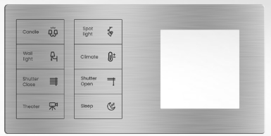 TIS-SIR-8G-2F-GRY Serius 8B 2Frame Gray