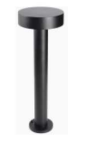 21-BL21B Bollard Light 12W 3000K IP54 BLACK  D150*D50*H600mm Outdoor Light