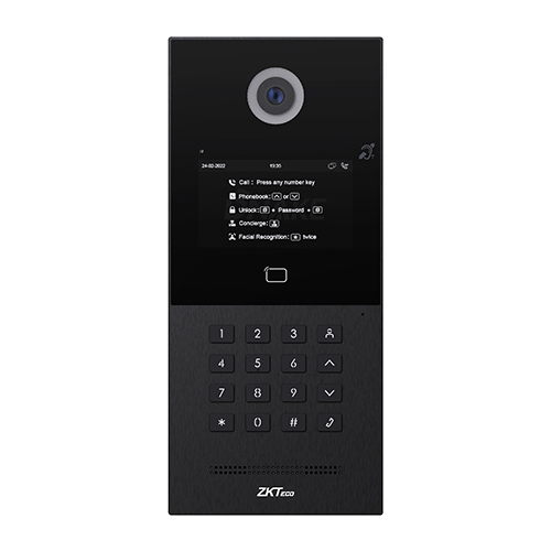 TIS-INT-80-FCR Door Phone Intercome 8" Touch Screen with Face Recognition