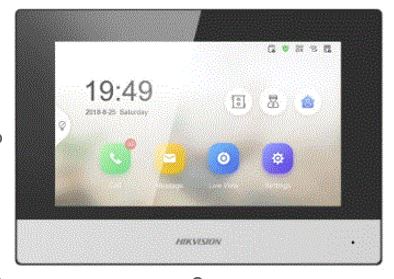 DS-KH6320-WTE1 7 inch IP screen Colourfull