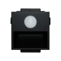 CLK-LED-PIR-BLK LED Mechanic Footlight with sensor Black