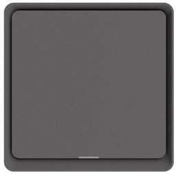 DIO-1G-SW-BEE  Dion 1 Gang Gray switch with one relay (without of N neutral connection) Gray