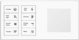 TIS-SIR-8G-2F-WHT Serius 8B 2Frame White
