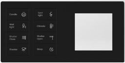 TIS-SIR-8G-2F-BLK Sirius 8B 2Frame Black